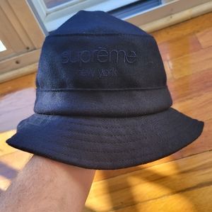 Supreme x Loro Piana - Wool Herringbone Crusher Hat
